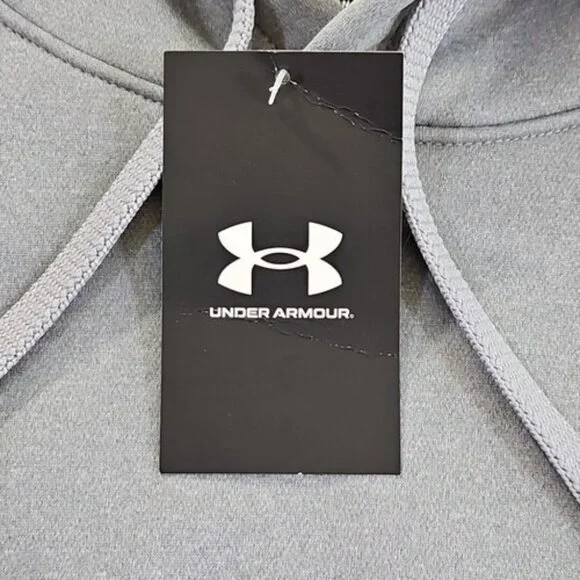 Under Armour Fleece Pro Kanga Hoodie Grey Men's 4XL MSRP $75.00 NWT 1389342 - Picture 5 of 15